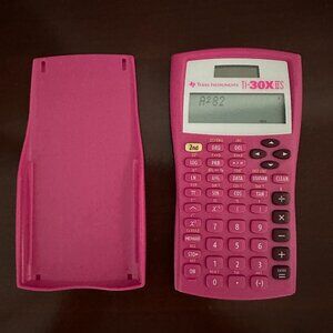TI-30XIIS Scientific Calculator, Pink